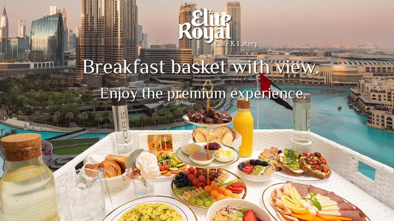 Elite Royal Apartment - Full Burj Khalifa & Fountain View - 2 Bedrooms And 1 Open Bedroom Without Partition Dubai Ngoại thất bức ảnh