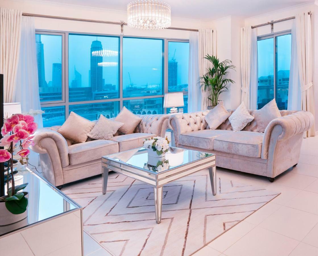 Elite Royal Apartment - Full Burj Khalifa & Fountain View - 2 Bedrooms And 1 Open Bedroom Without Partition Dubai Ngoại thất bức ảnh