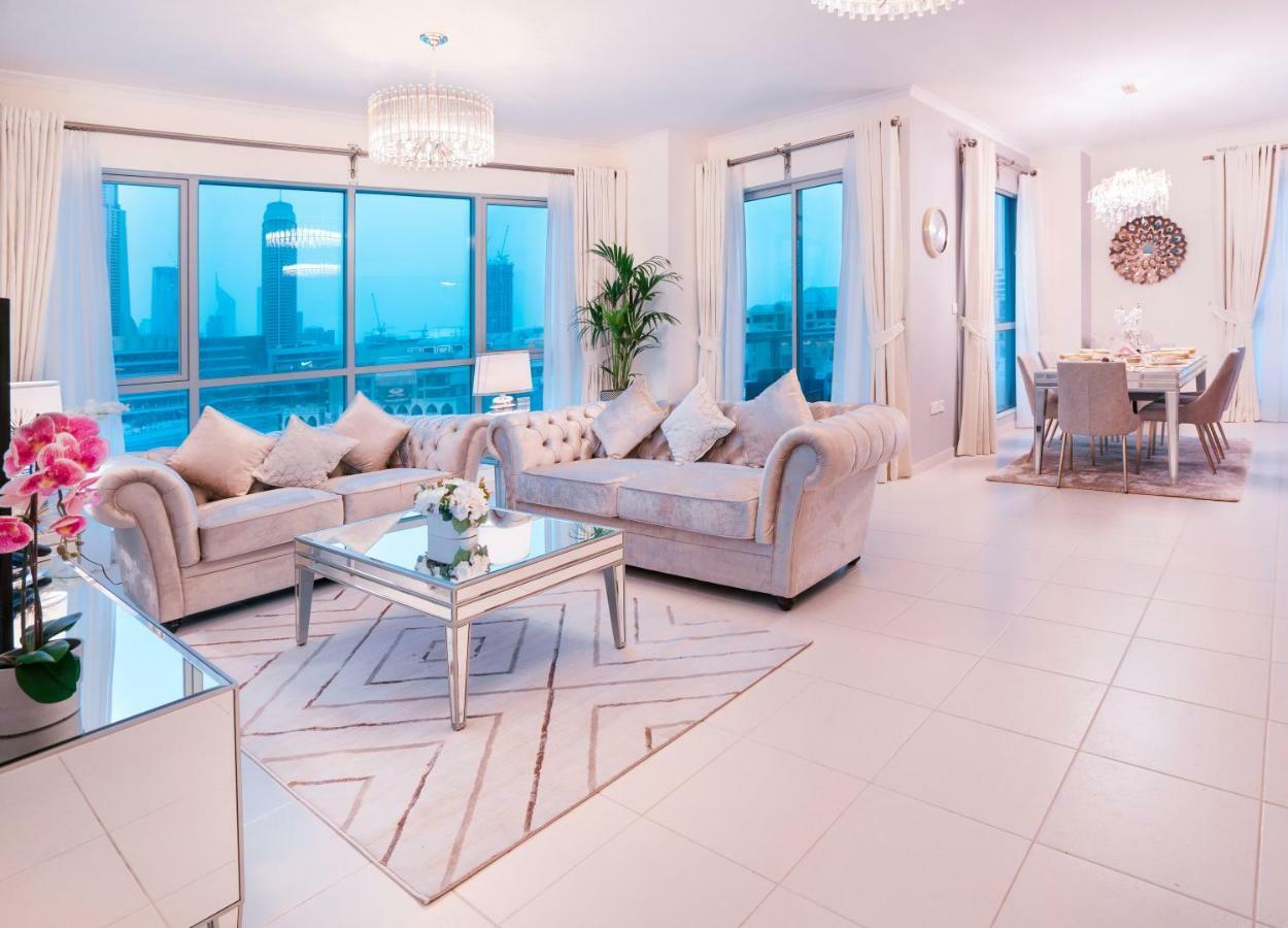 Elite Royal Apartment - Full Burj Khalifa & Fountain View - 2 Bedrooms And 1 Open Bedroom Without Partition Dubai Ngoại thất bức ảnh